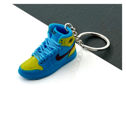 Maxbell 3D Basketball Shoe Mold Keychain: Hand-Made, Creative Office Ornament - Unique Jewelry for Sports Fans