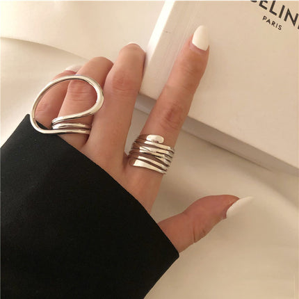 Maxbell Hip Hop Disco Ring: Unleash Your Personality with Trendy Open Index Finger Ring