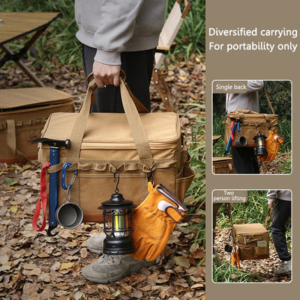 Waterproof Storage Camping Bag with handle for easy carrying 