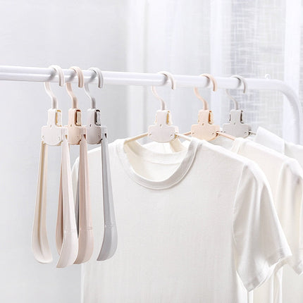 Folding Clothes Hanger::Collapsible Clothes Hanger
