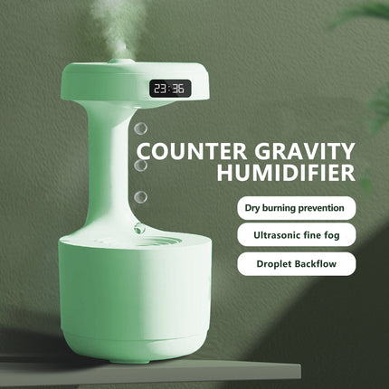 Anti-gravity Humidifier with Water Drop Backflow Fragrance Diffuser | Large Capacity