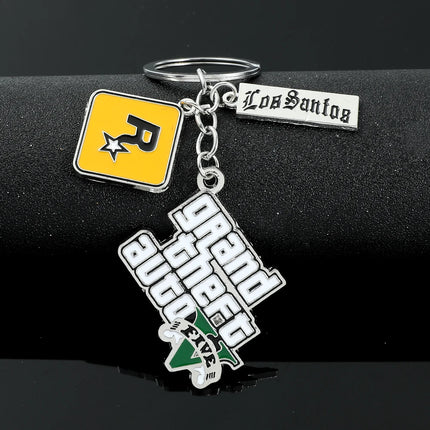 Maxbell GTA5 Grand Theft Auto Keychain - Unlock Your Gamer Style