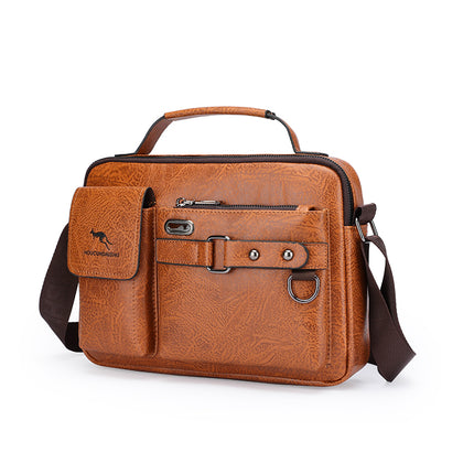 Premium Leather Handbag for Men