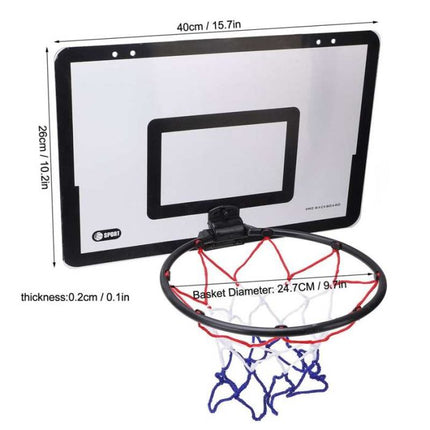 dimension of basketball hoop with stand