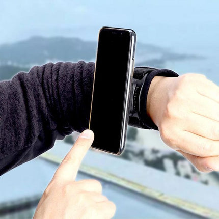 Wrist Phone Holder::mobile wrist holder