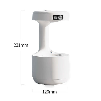anti gravity water drop humidifier::Cold Mist Humidifier::cool mist humidifier for room::Anti-Gravity Water Droplet Humidifier
