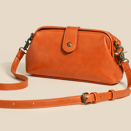 handmade sling bag::handmade bag leather::leather handle bag::women's leather hand bags::Women's Crossbody Sling Bag::retro sling bag