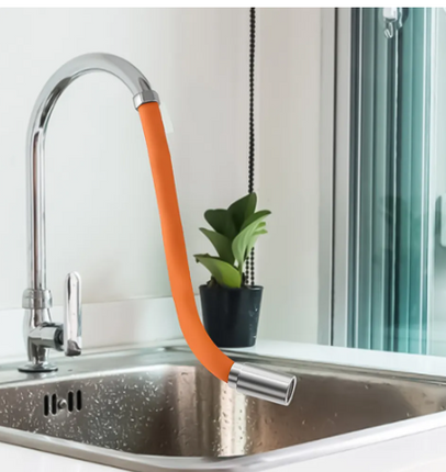 60° Rotation Kitchen Faucet Extender - Ultimate Flexibility and Water-Saving