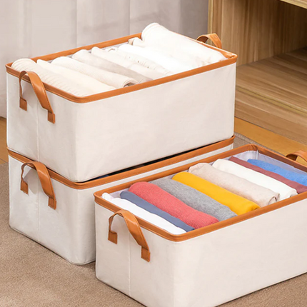 clothing storage bag::clothes storage boxes for wardrobes