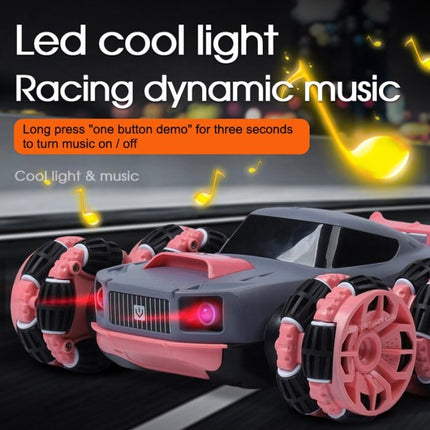 remote control stunt car with Light and music