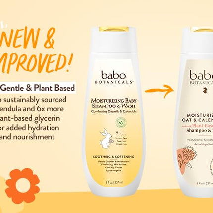 Moisturizing Baby Shampoo and Body Wash