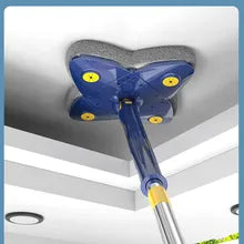 Triangle 360 Cleaning Mop - Ultimate Telescopic Ceiling & Wall Cleaning Solution