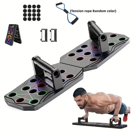 Maxbell  Fitness Foldable Push Up Board with Figure