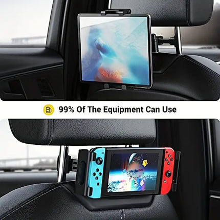 Maxbell Car Tablet Holder | Headrest Tablet Mount | Secure & Durable Cell Phones Car Holder for 4.7-12.9" Devices