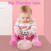 Whale Floating Ball Toy: Rechargeable Summer Fan Toy for Kids