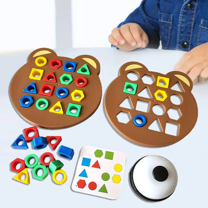 Shape Sorter-Shape Matching Games-Shape Sorting Activities for Kids- Educational Toy 