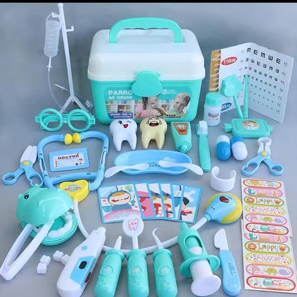 Doctor Set Toy-Doctor Set-Doctor Toy Set-childrens toy doctor set-toy doctor bag kit-Doctor Set toy