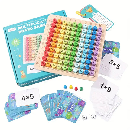 Math Multiplication Board Games For Kids and Toddlers