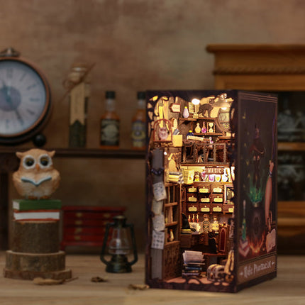 Miniature Dollhouse-Book Nook Kit-3D Wooden Puzzle