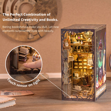 Miniature Dollhouse-Book Nook Kit-3D Wooden Puzzle
