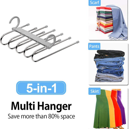 Multipurpose hanger for clothes-Foldable Hangers for Clothes-Stainless Steel Clothes hanger-clothes hanger wardrobe