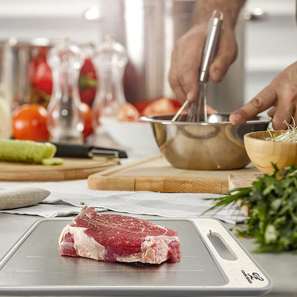 Cutting Board- Cutting Board In Kitchen-Knife Sharpner- Dishwasher Safe- Defrost Cutting Board