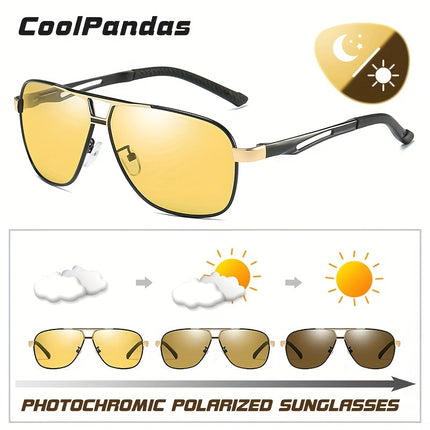 Photochromic Sunglasses-Day Night Sunglasses--Polarized Sunglasses-polarized sunglasses for men