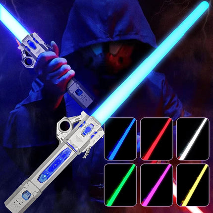 7-color cool retractable toy laser sword