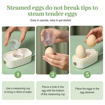 How to use electric egg cooker