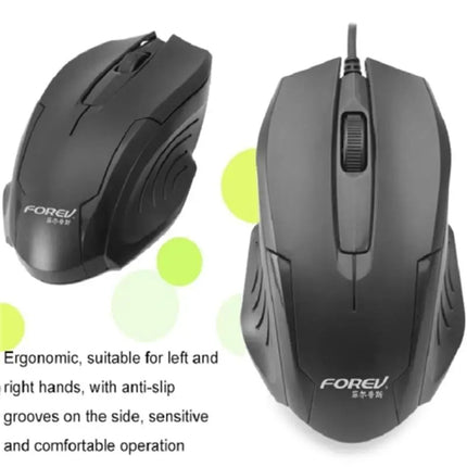 Maxbell Wired Mouse: Ultimate Comfort for Home and Office Use.