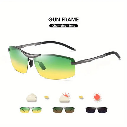 Photochromic Sunglasses-Sports Sunglasses--UV Protection Sunglasses for Men and women
