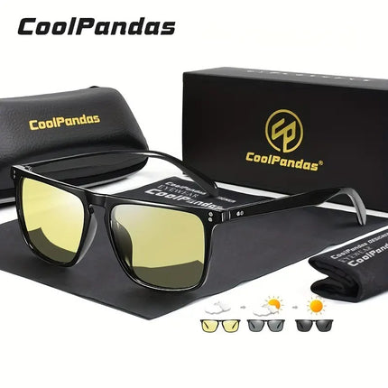 Photochromic Sunglasses-Day Night Sunglasses--Polarized Sunglasses-UV Protection Sunglasses