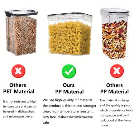 airtight container for snacks::Airtight Food Storage Container::Food Storage Container Set::food storage container plastic::airtight containers set