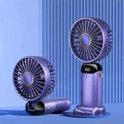 portable mini cooling fan::mini rechargeable folding fan