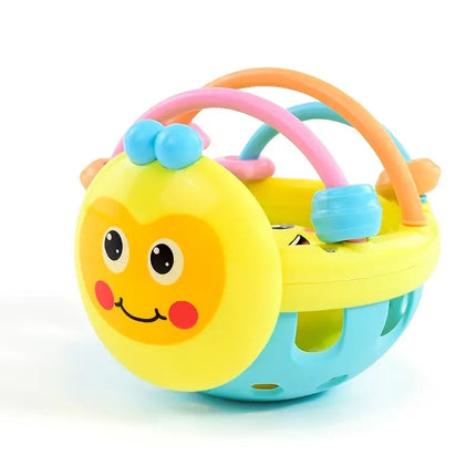 Maxbell Baby Bee Multifunctional Ring Teether | Soft Bell Toy