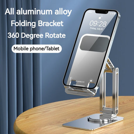 Aluminum Alloy Phone and Tablet Stand Holder with 360° Rotating