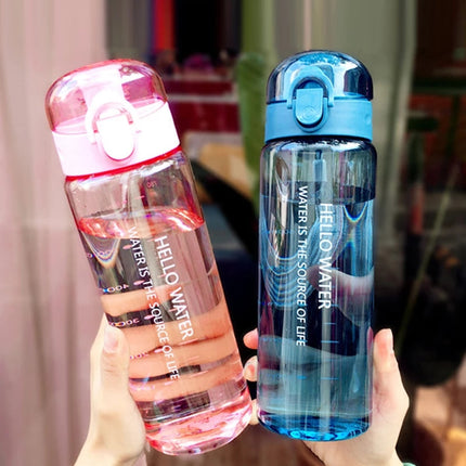 drinking water bottle plastic::Transparent Water Bottle::Sports Water Bottle::transparent water bottle plastic