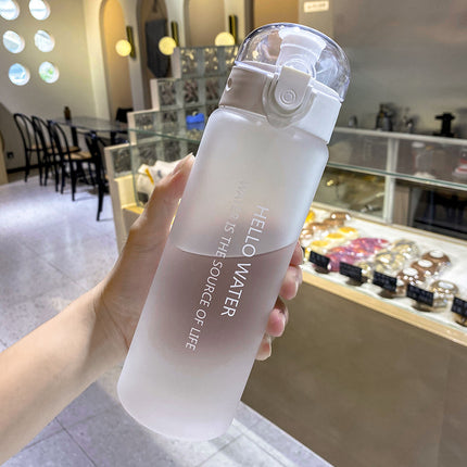 drinking water bottle plastic::Transparent Water Bottle::Sports Water Bottle::transparent water bottle plastic