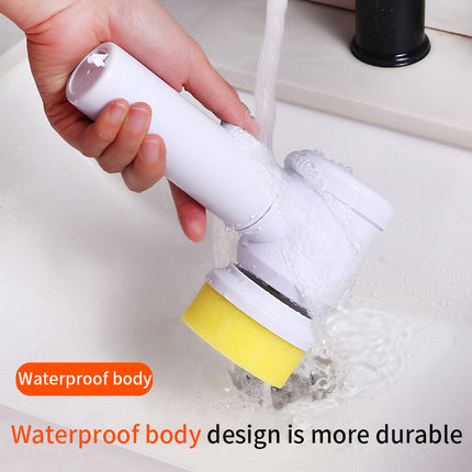 Electric Cleaning Brush with Waterproof Body Design 