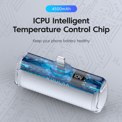 ICPU Inttelligent Temperature Control Chip Mini Power bank Portable mobile charger 