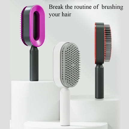  Paddle Self-Cleaning Brush for Women
