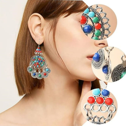 Maxbell Multicolor Earrings for Women - Vibrant, Versatile, and Stunning.