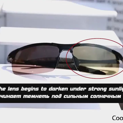 Polarized Sunglasses-Day Night glasses driving-UV Protection Sunglasses-Day Night Sunglasses-Photochromic Sunglasses
