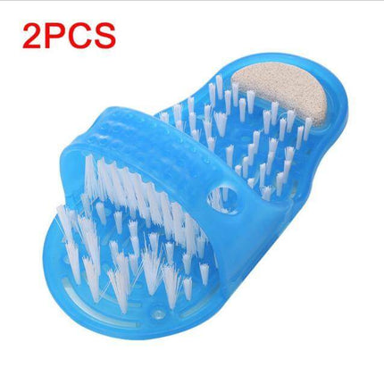 Maxbell Slippers Massager Bath Shoes for Feet Shower Brush | Foot Scrubber
