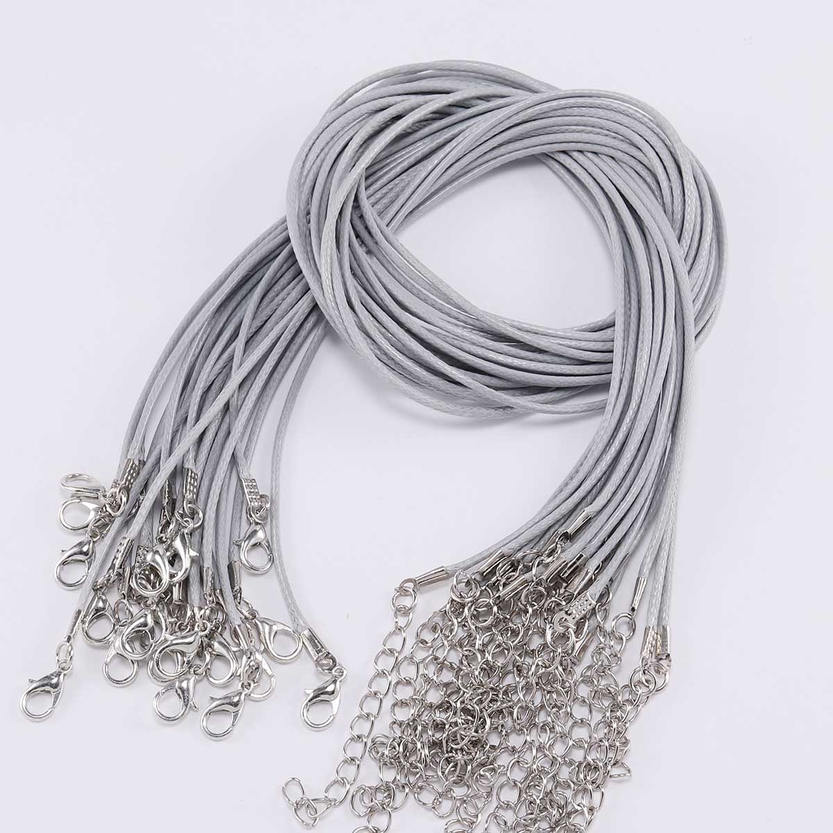 Black Shiny Sterling Enterprises 925 Silver Leather Cord Necklace at Rs  44/piece in Pune