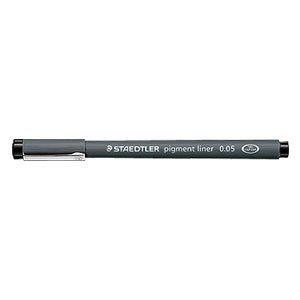 Buy Staedtler Pigment Liner, 0.6mm, Black Ink (308-0.6) India