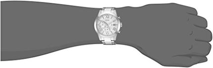 Buy GUESS Stainless Steel Chronograph Bracelet Watch with Date. Color: Silver-Tone (Model: U0668G7) India
