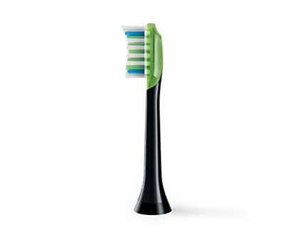 Philips Sonicare Genuine W3 Premium White Replacement Toothbrush Heads, 2 Brush Heads, Black, HX9062/95