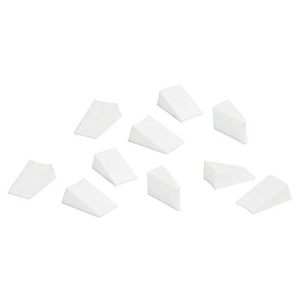 Artist's Choice Makeup Sponge Mini Applicator Wedges, Triangle Cosmetic Sponges For Foundation, Blush, Eye Shadow, Crisp Edges for Control, Blending and Smoothing, Disposable, Latex Free, 100 Pack in India