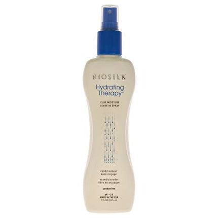 Biosilk Hydrating Therapy Pure Moisture Leave-In Conditioner Spray | 7 Ounces | Replenishes Hair Moisture & Coarse Hair | Anti Frizz in India